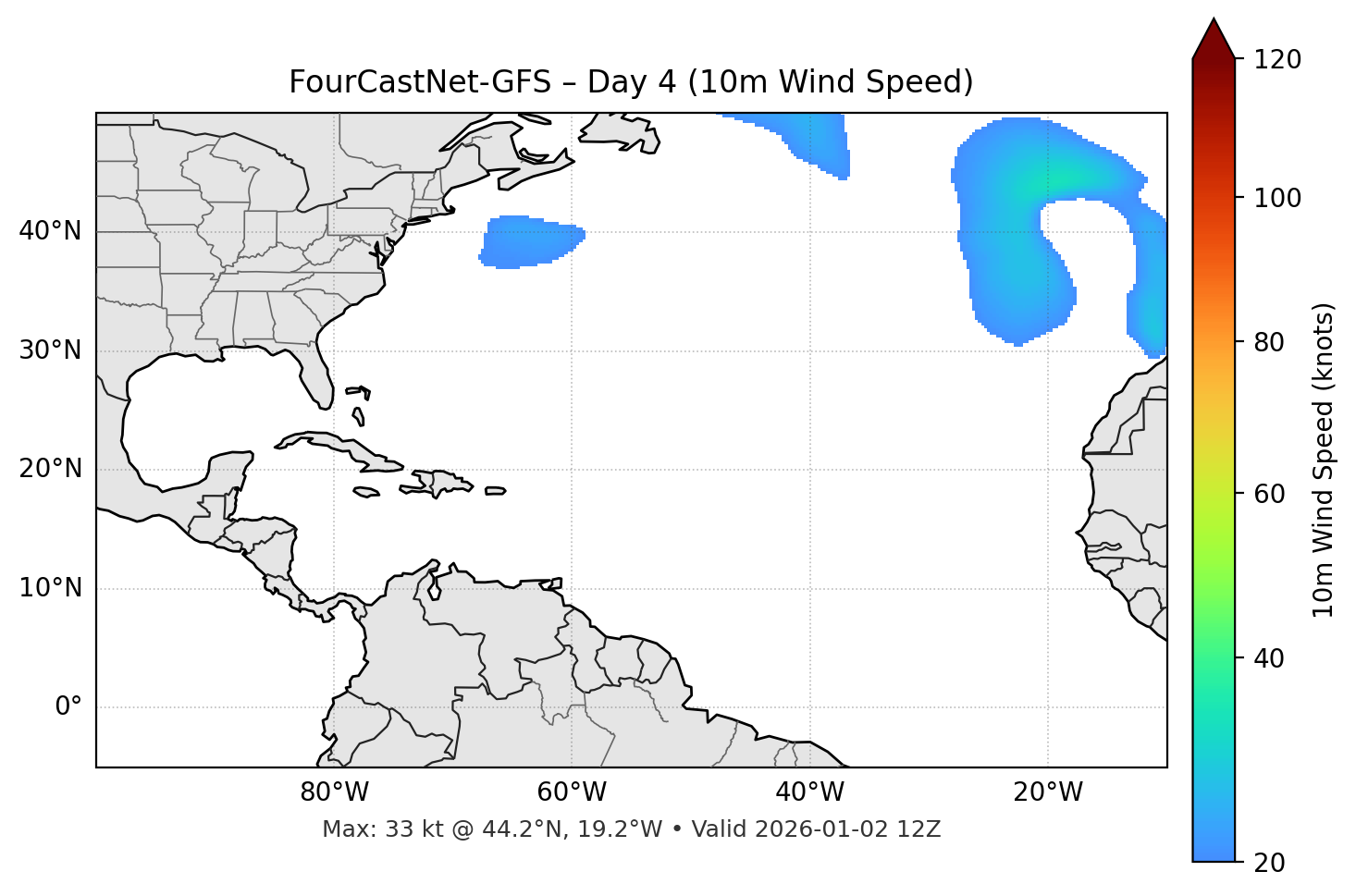 FourCastNet-GFS - Day 04