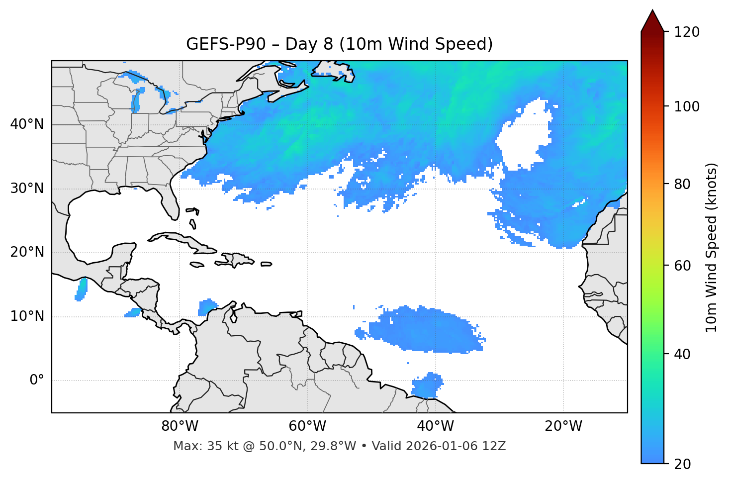 GEFS-P90 - Day 08