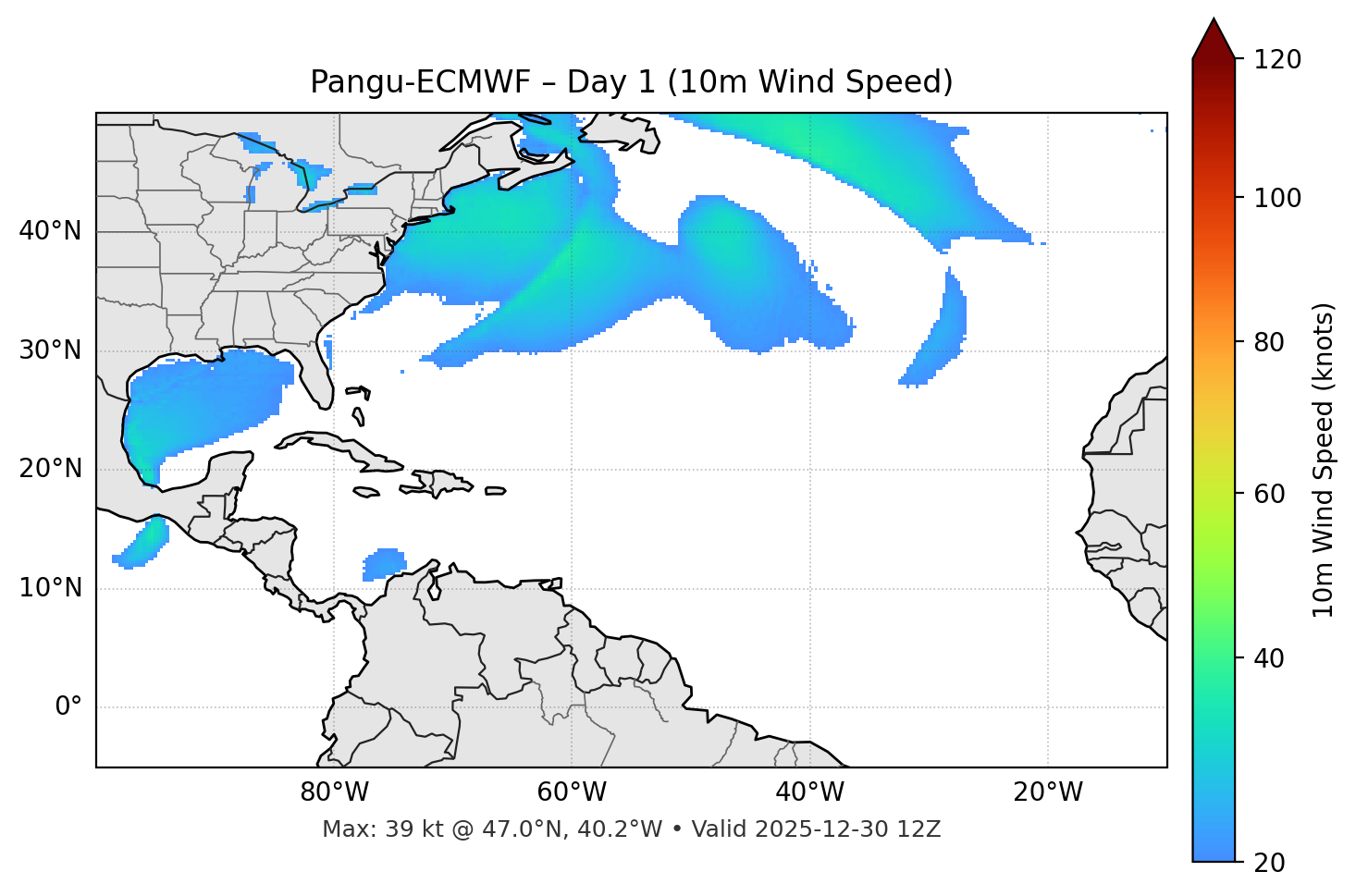 Pangu-ECMWF - Day 01