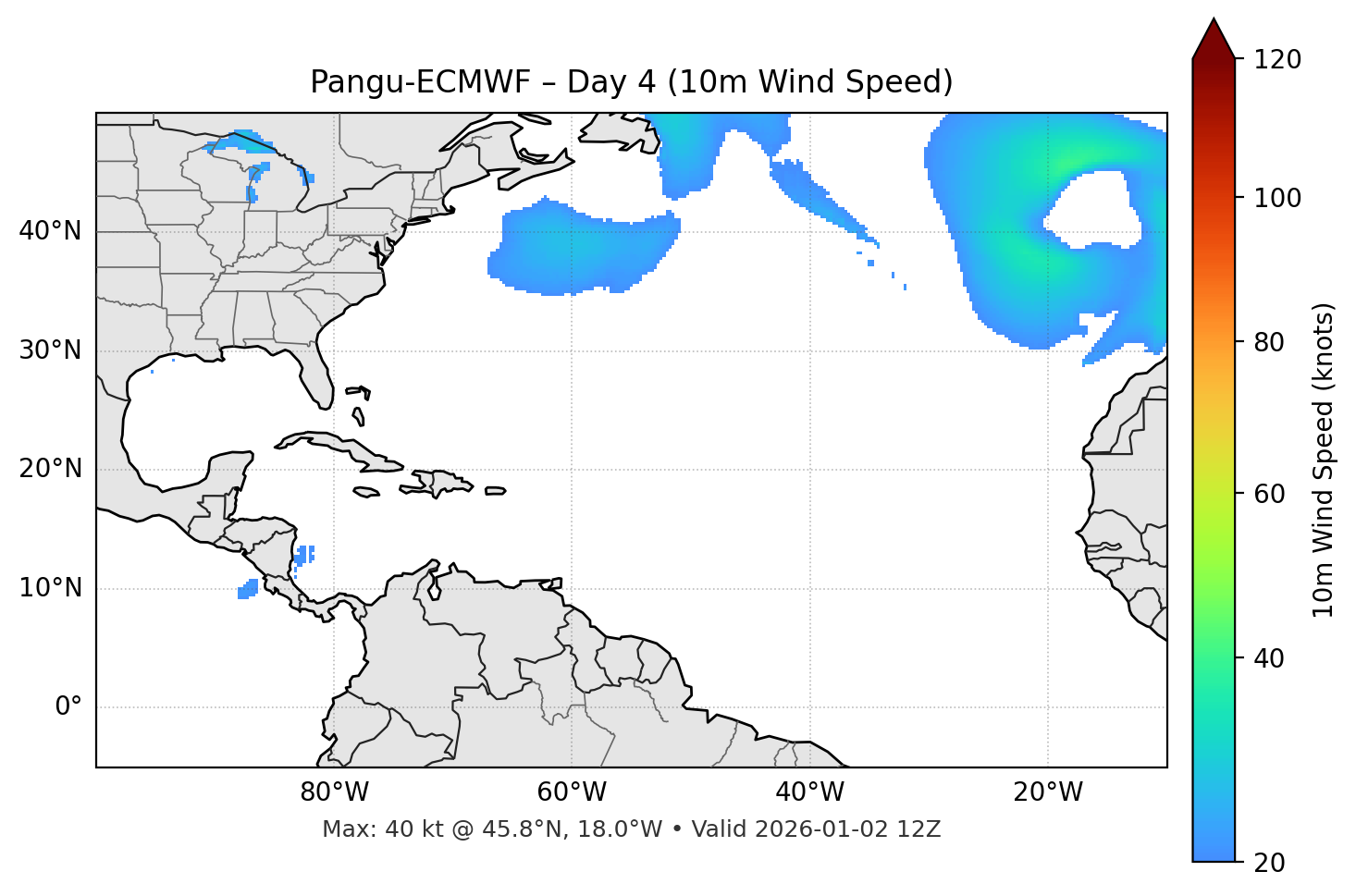 Pangu-ECMWF - Day 04