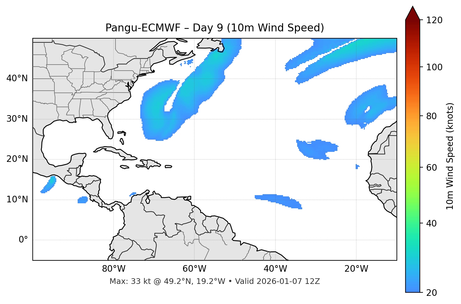 Pangu-ECMWF - Day 09