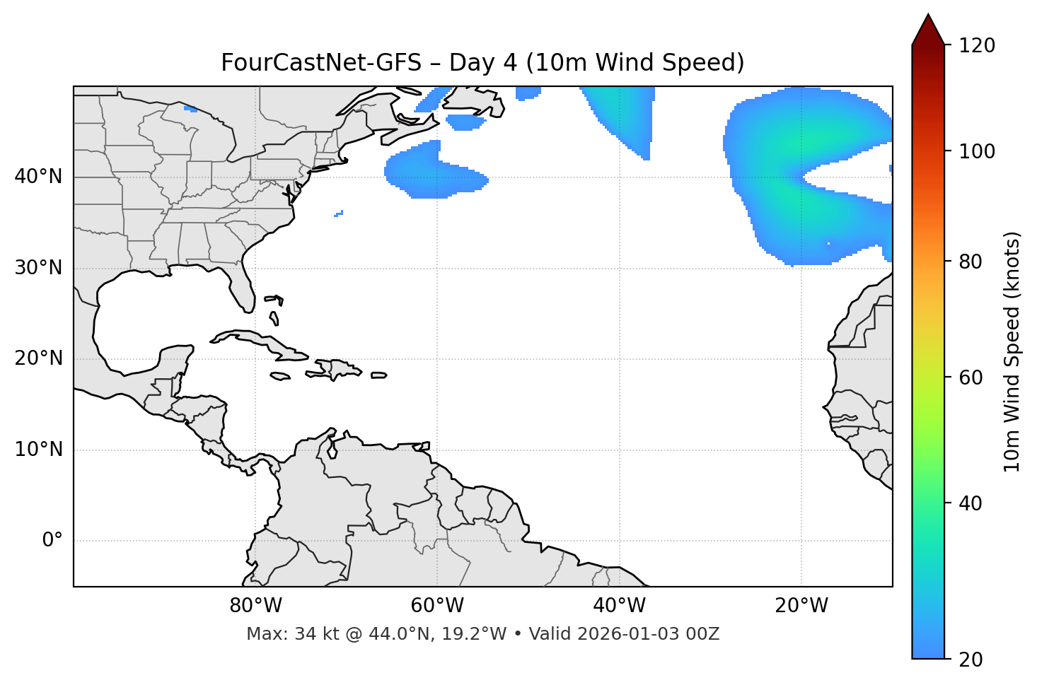 FourCastNet-GFS - Day 04