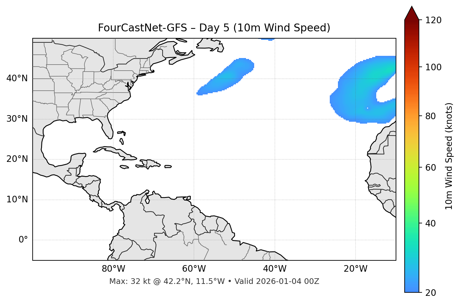 FourCastNet-GFS - Day 05