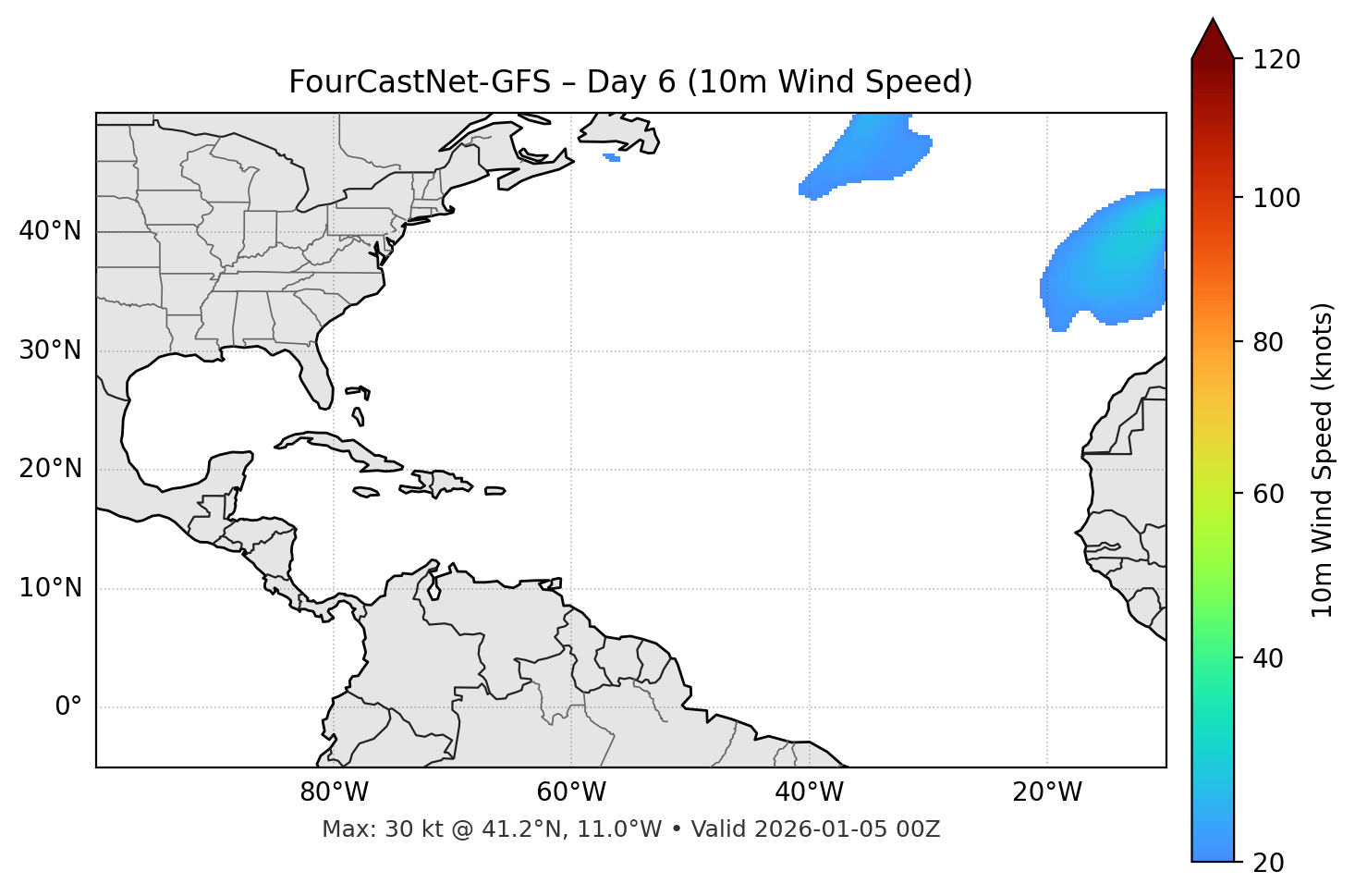 FourCastNet-GFS - Day 06