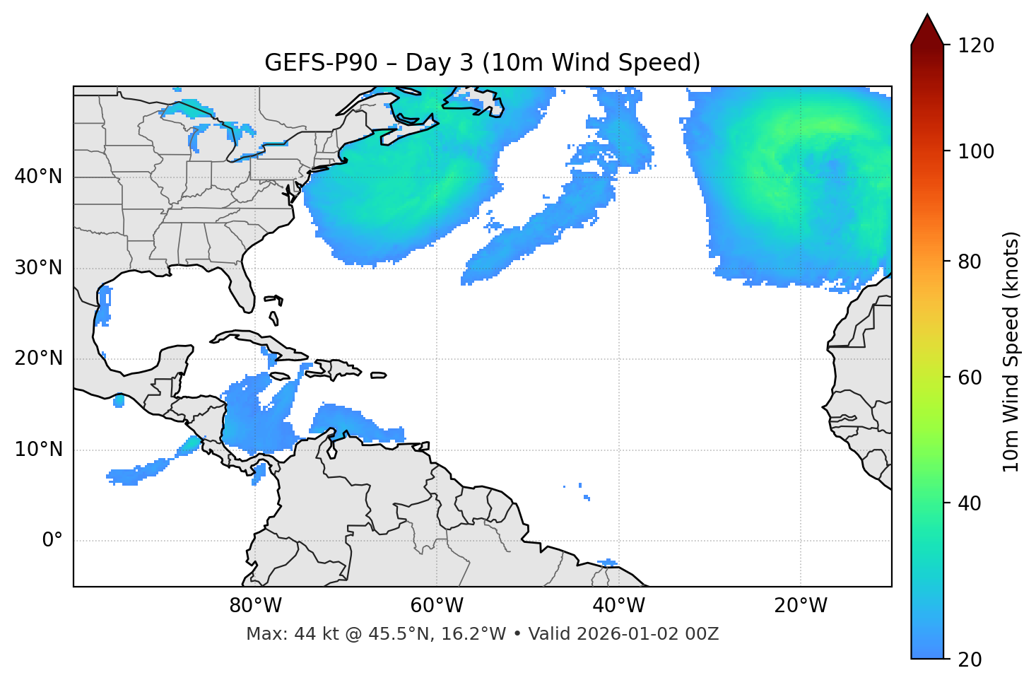 GEFS-P90 - Day 03