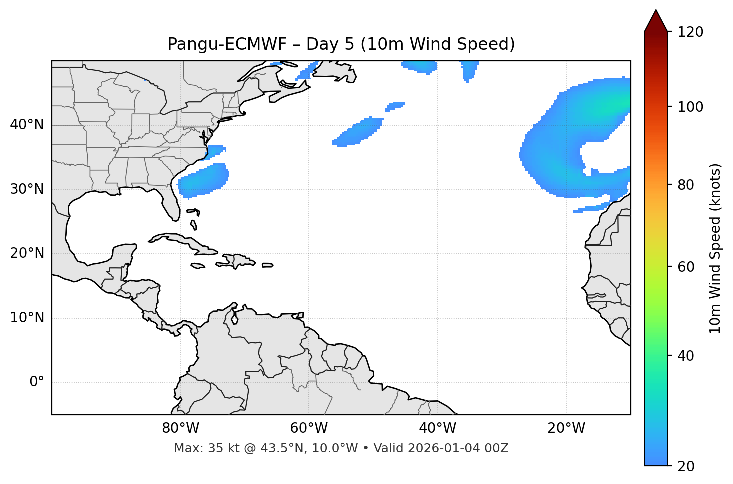 Pangu-ECMWF - Day 05