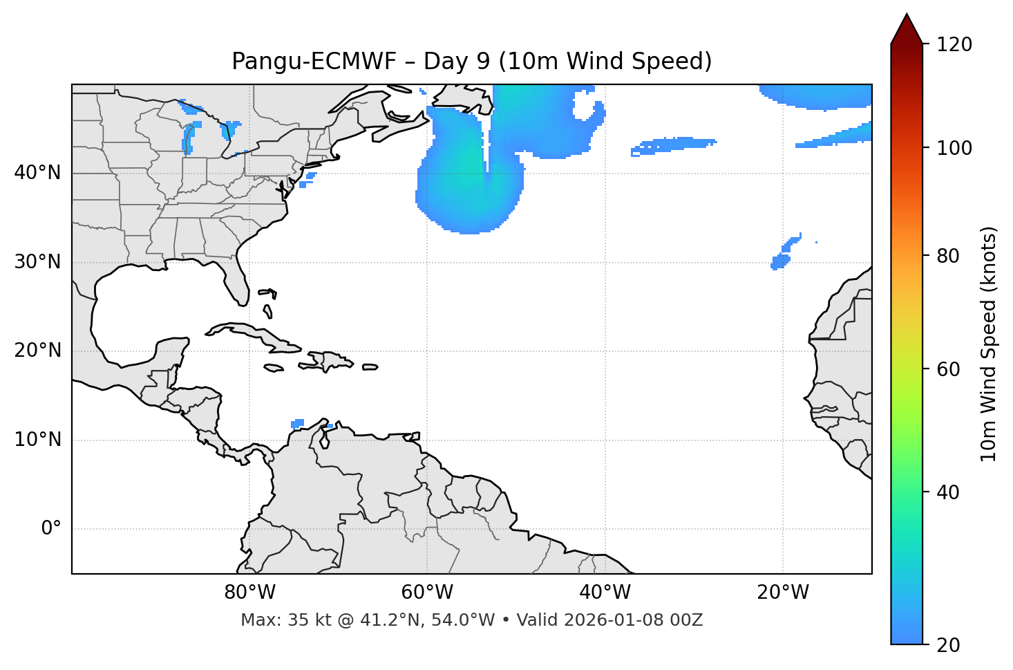 Pangu-ECMWF - Day 09