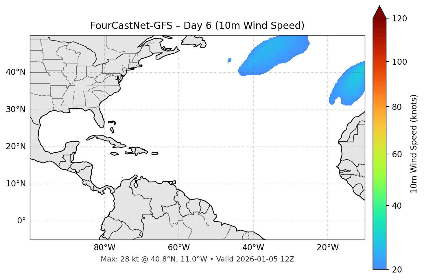 FourCastNet-GFS - Day 06