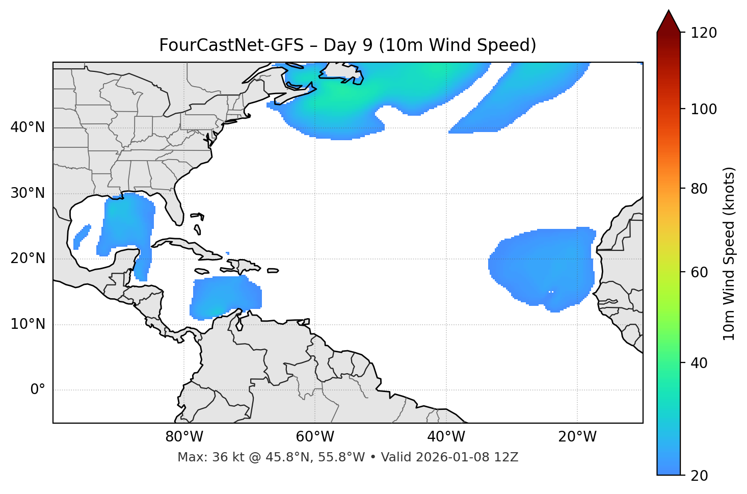 FourCastNet-GFS - Day 09