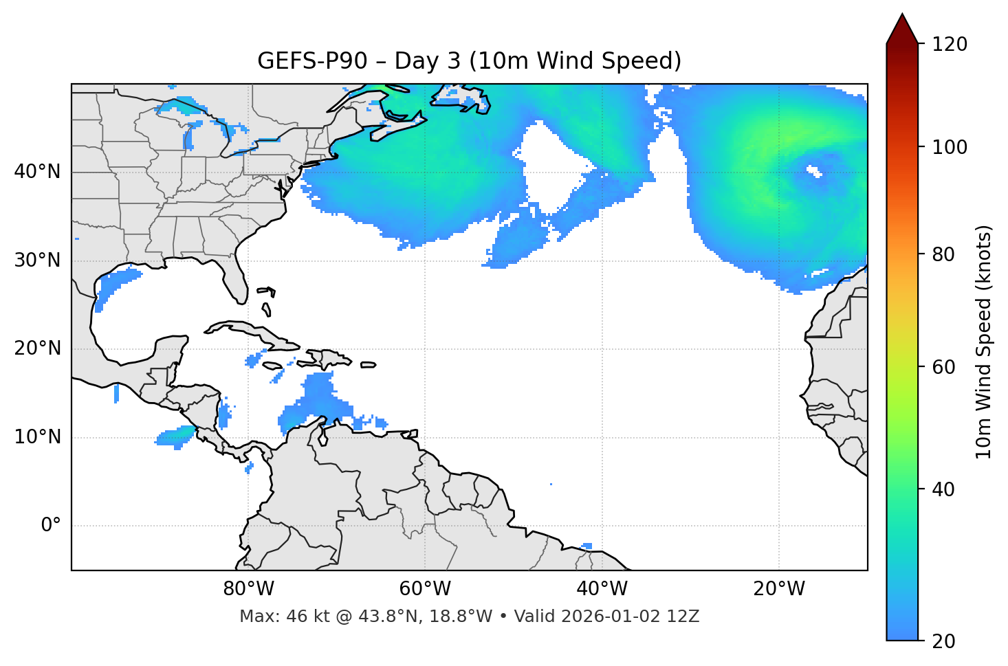 GEFS-P90 - Day 03