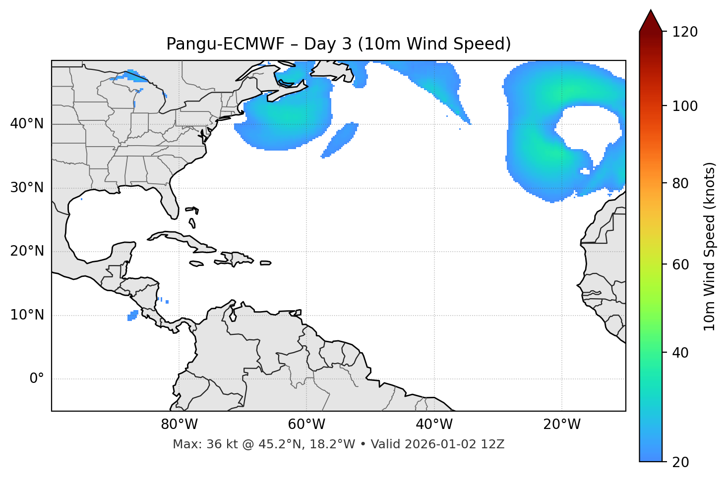 Pangu-ECMWF - Day 03