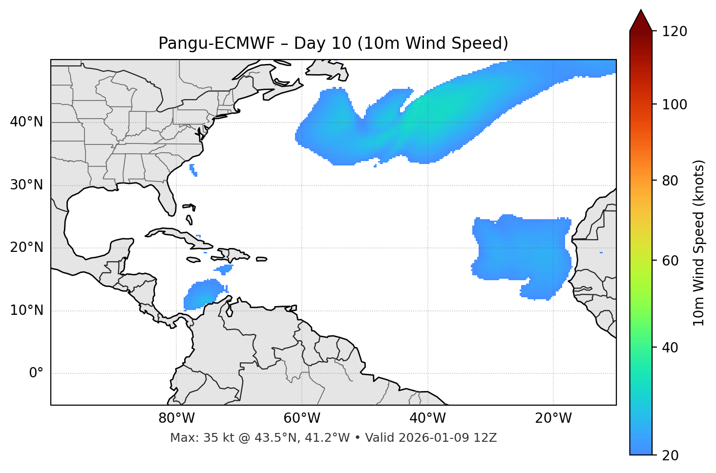 Pangu-ECMWF - Day 10