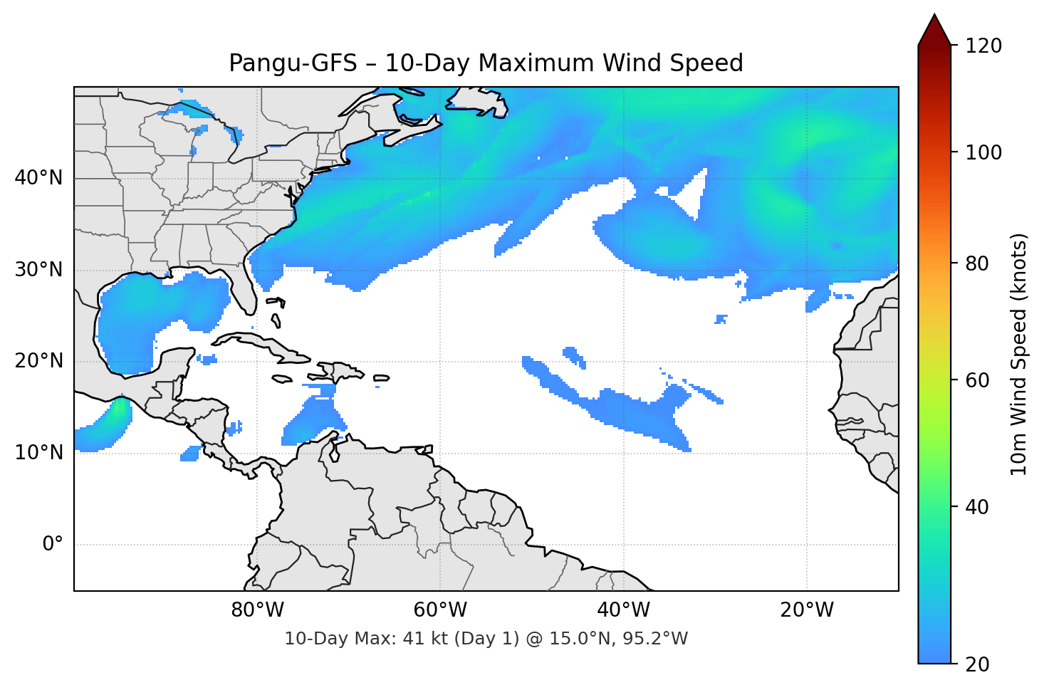 Pangu-GFS 10-Day Max
