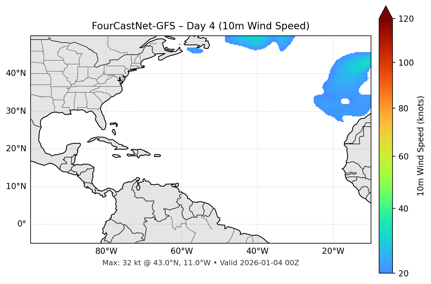 FourCastNet-GFS - Day 04