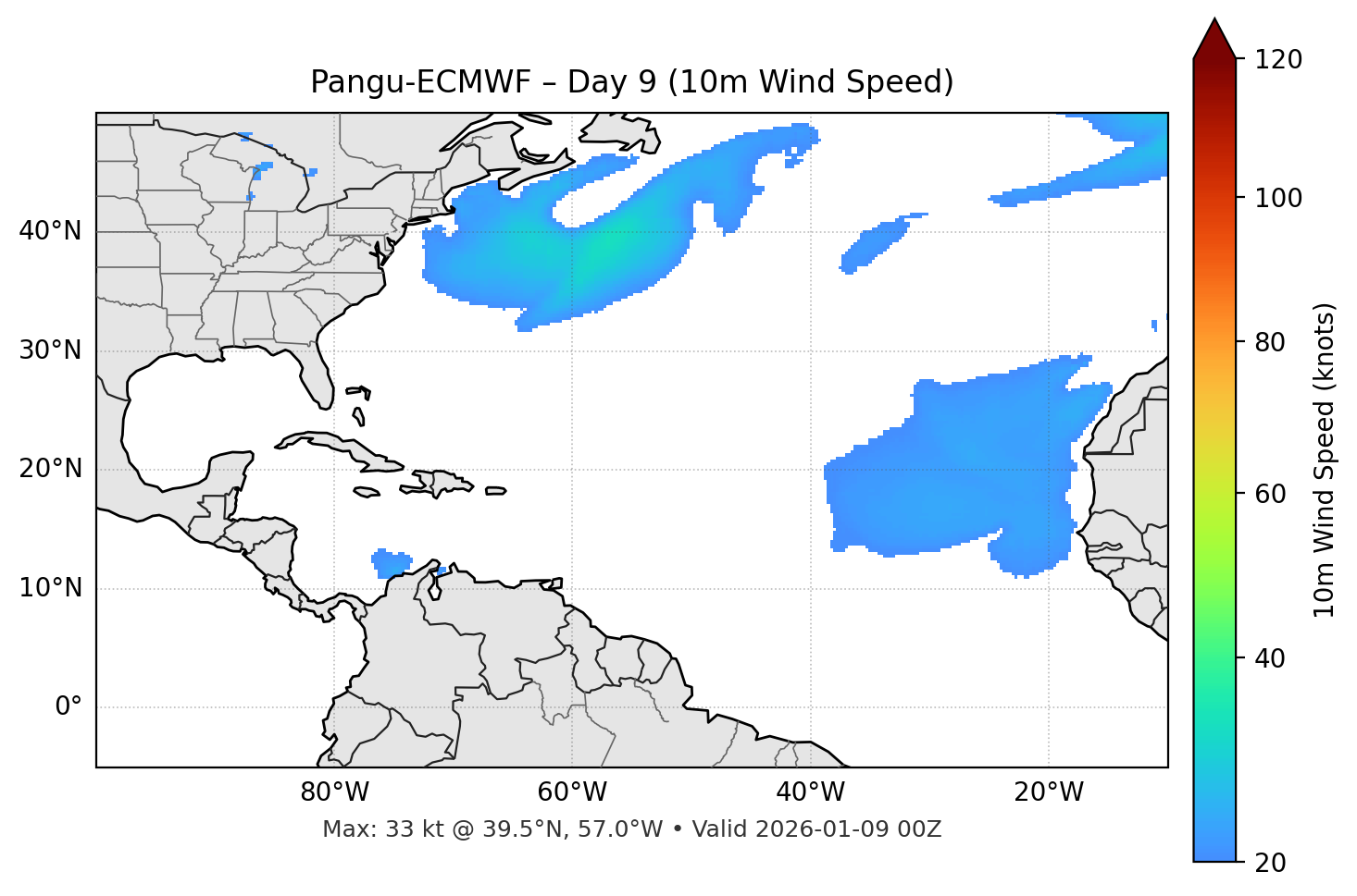Pangu-ECMWF - Day 09