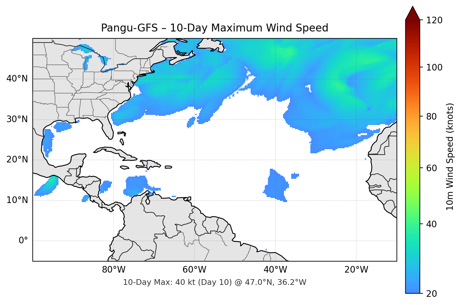 Pangu-GFS 10-Day Max