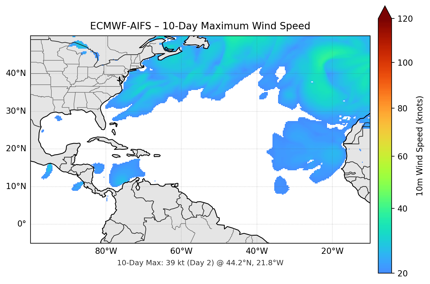 ECMWF-AIFS 10-Day Max