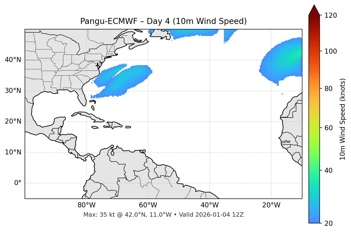 Pangu-ECMWF - Day 04