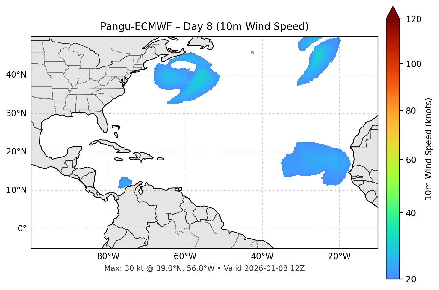 Pangu-ECMWF - Day 08
