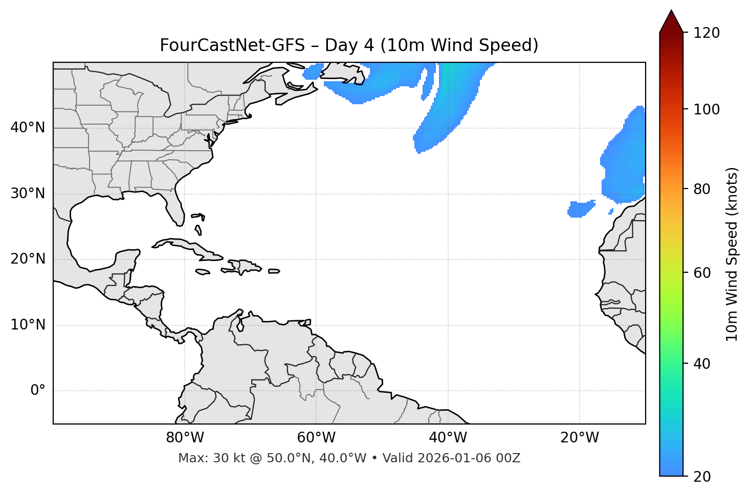 FourCastNet-GFS - Day 04