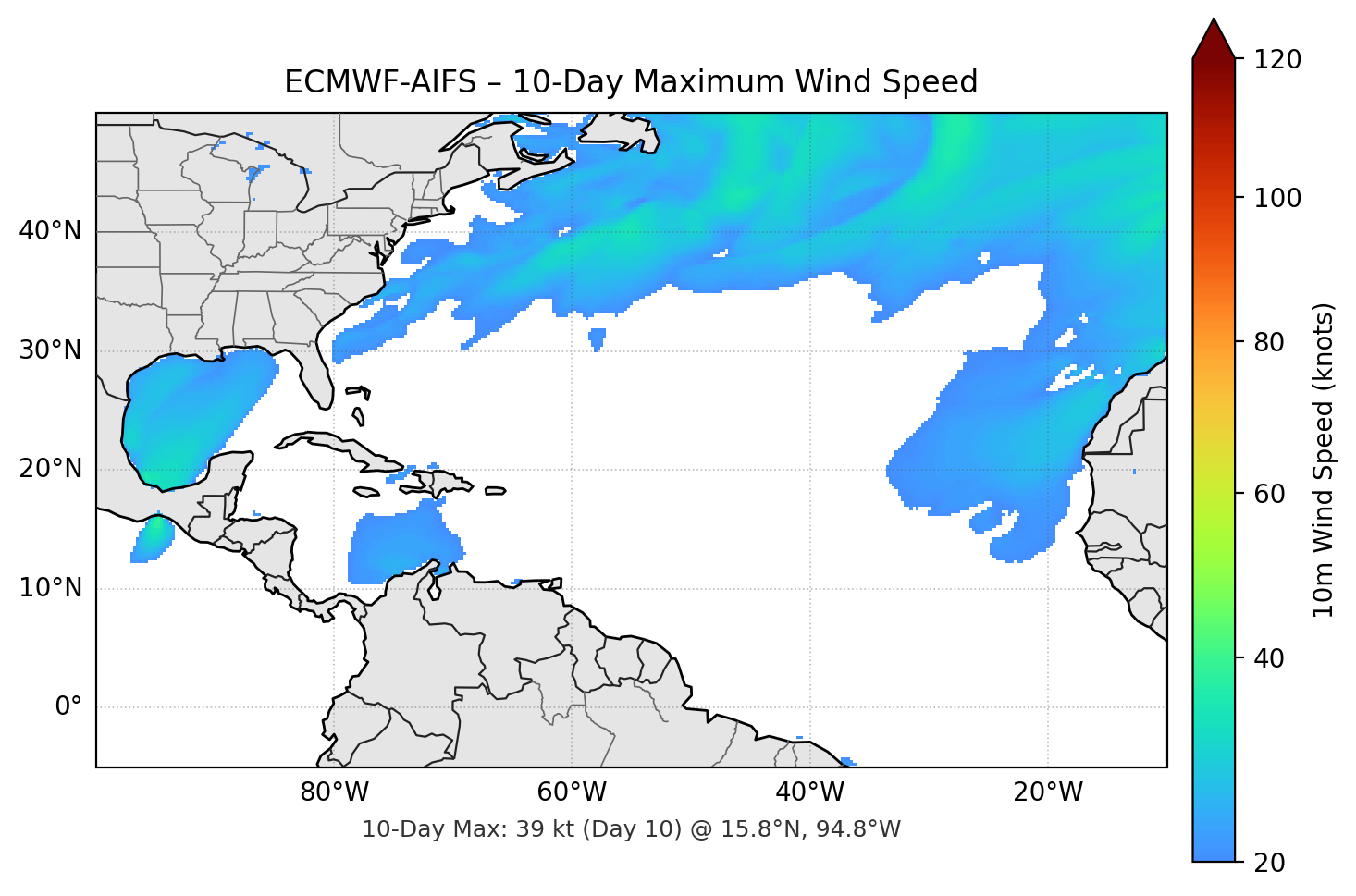 ECMWF-AIFS 10-Day Max
