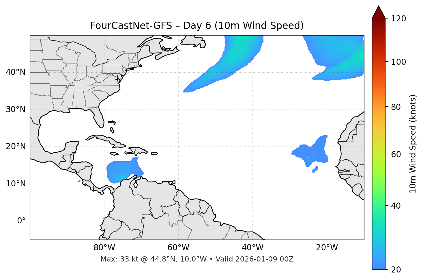 FourCastNet-GFS - Day 06