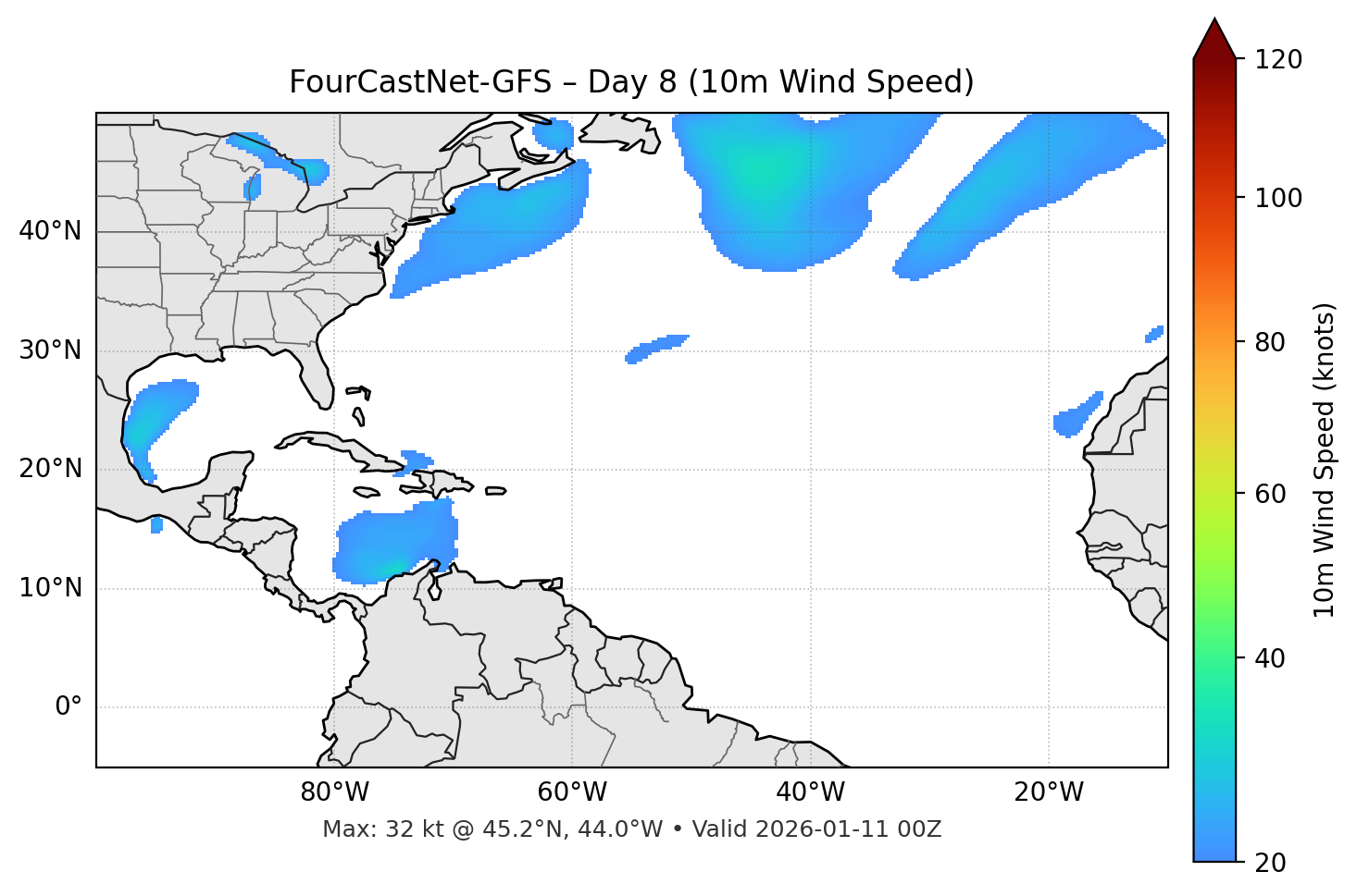 FourCastNet-GFS - Day 08
