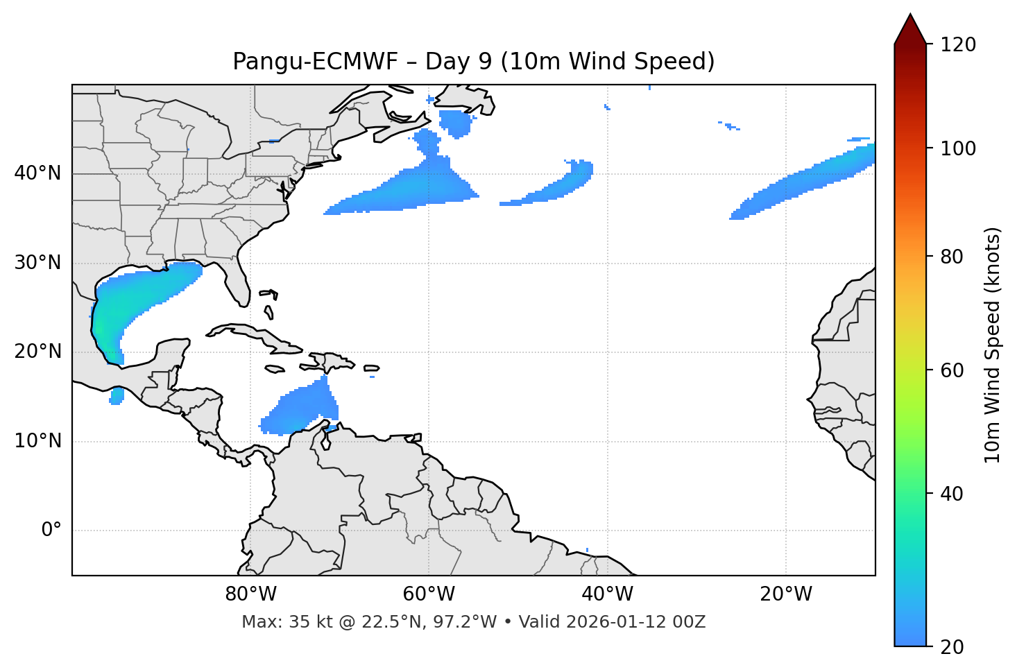 Pangu-ECMWF - Day 09