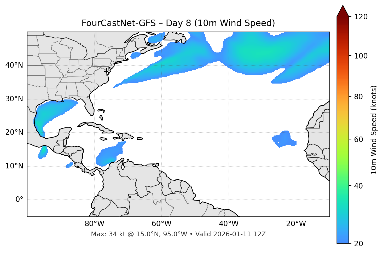 FourCastNet-GFS - Day 08