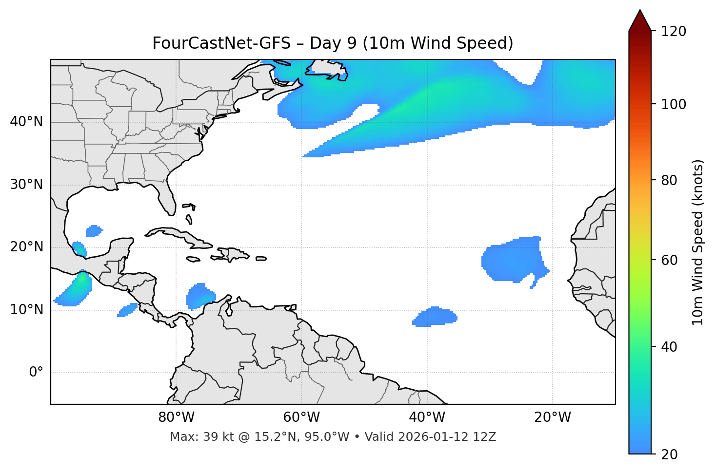 FourCastNet-GFS - Day 09