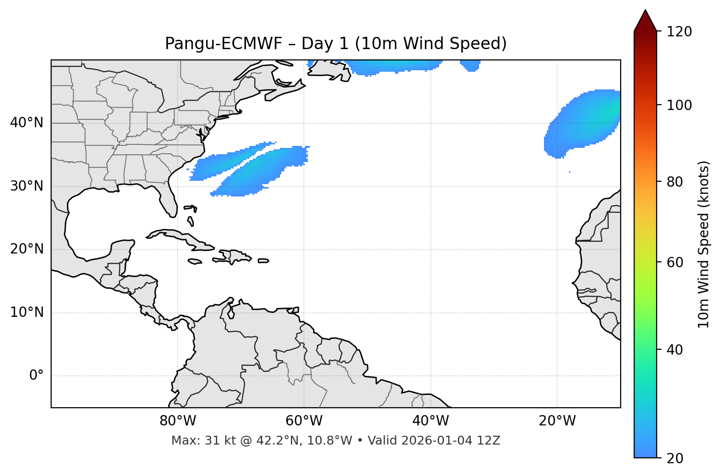 Pangu-ECMWF - Day 01
