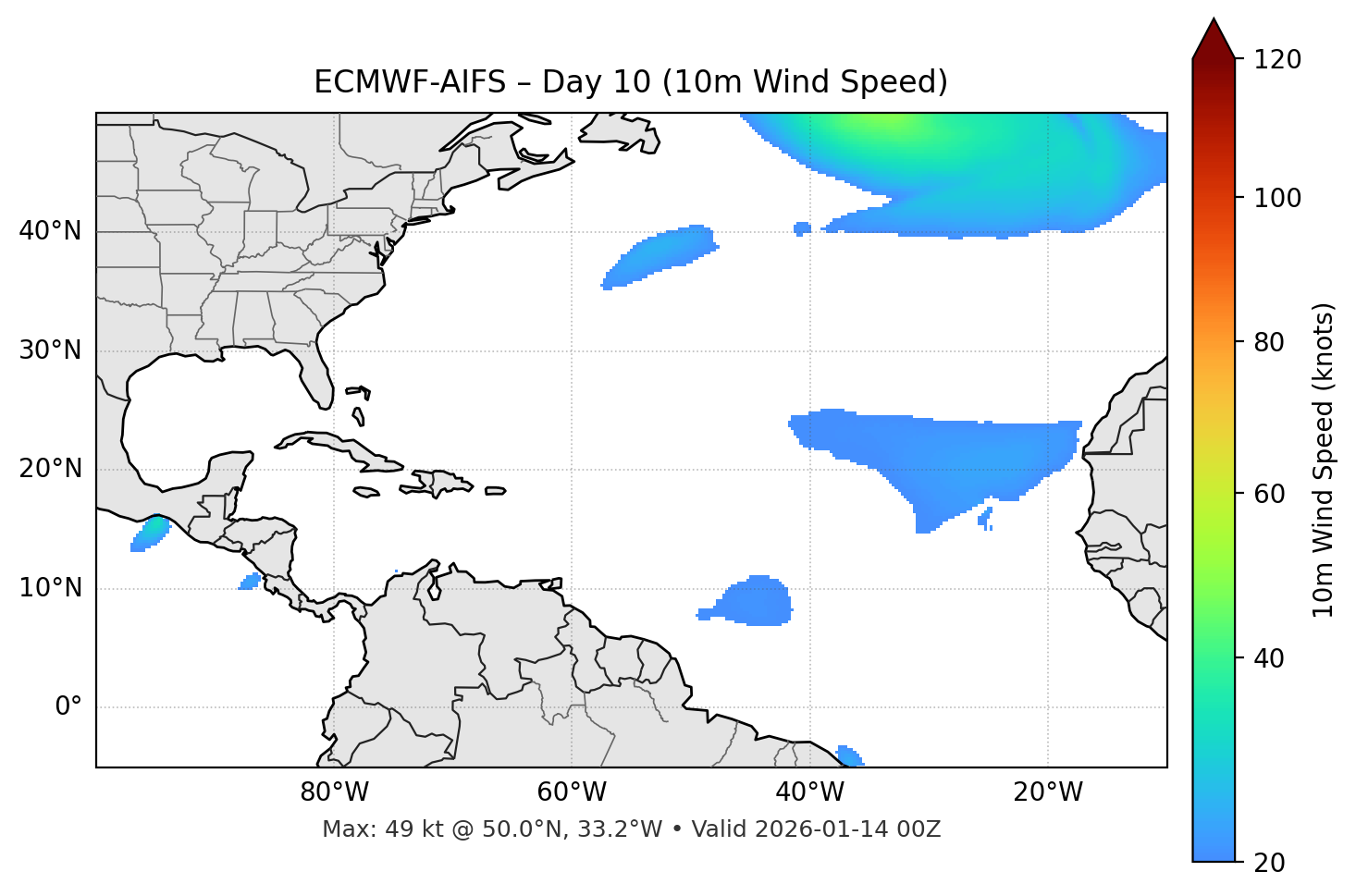 ECMWF-AIFS - Day 10