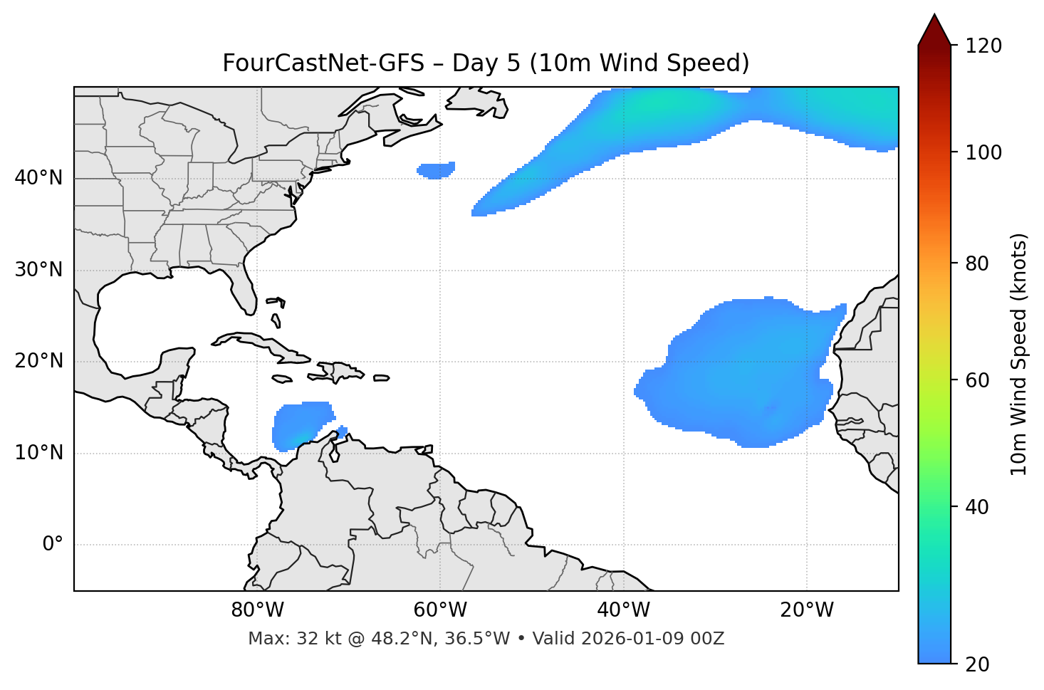 FourCastNet-GFS - Day 05