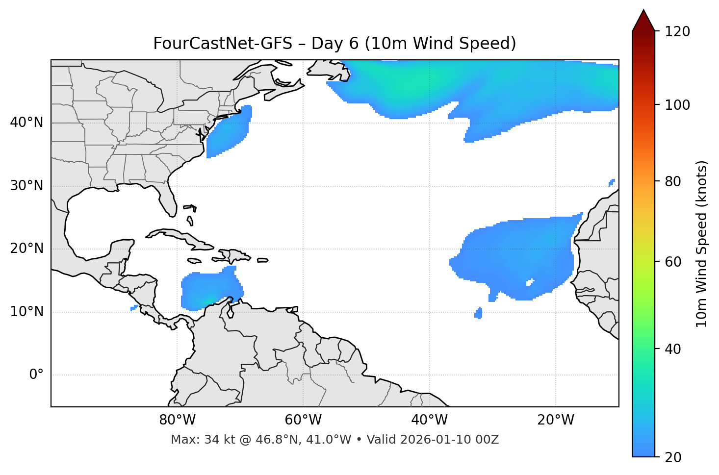FourCastNet-GFS - Day 06