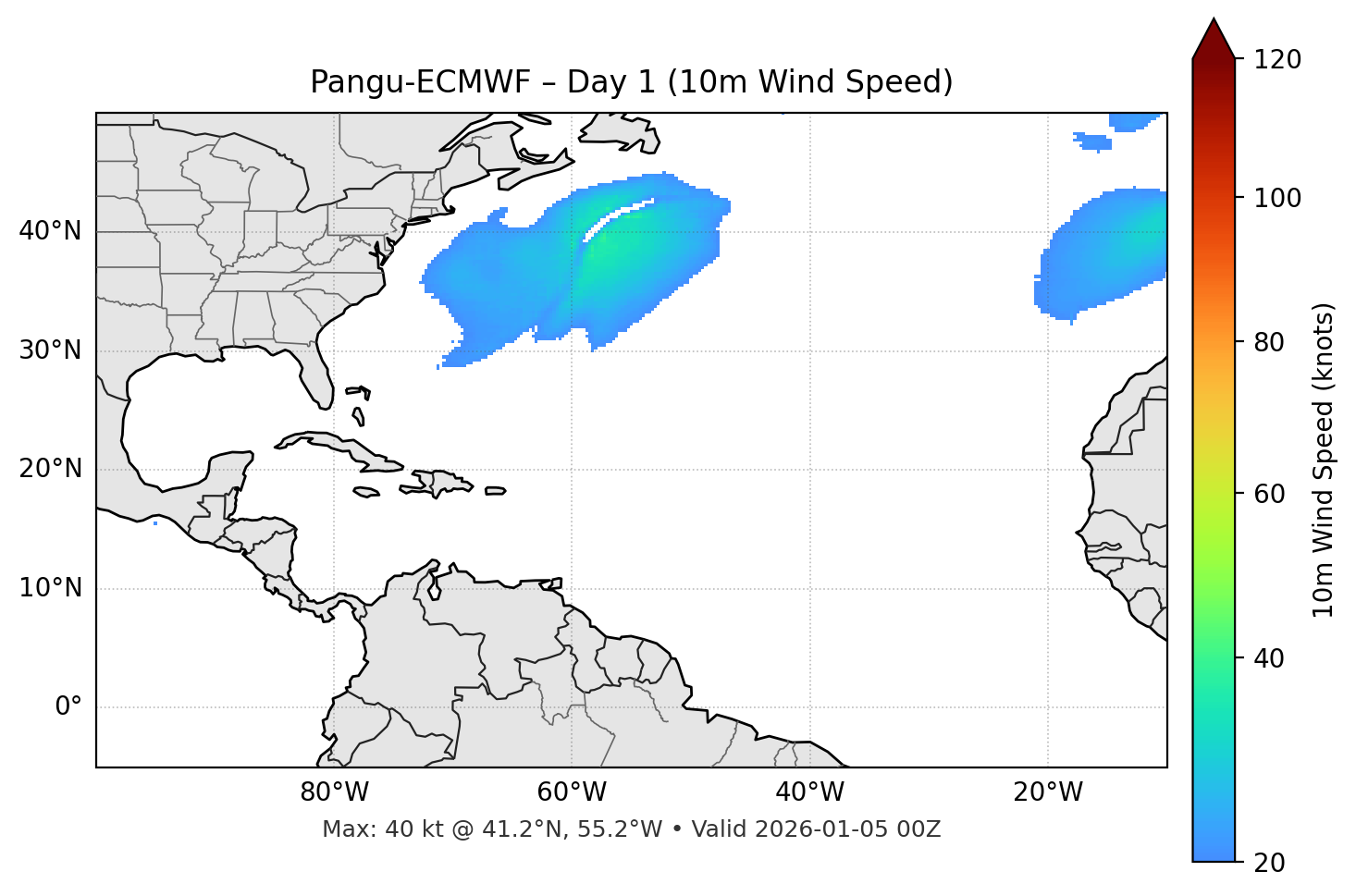 Pangu-ECMWF - Day 01