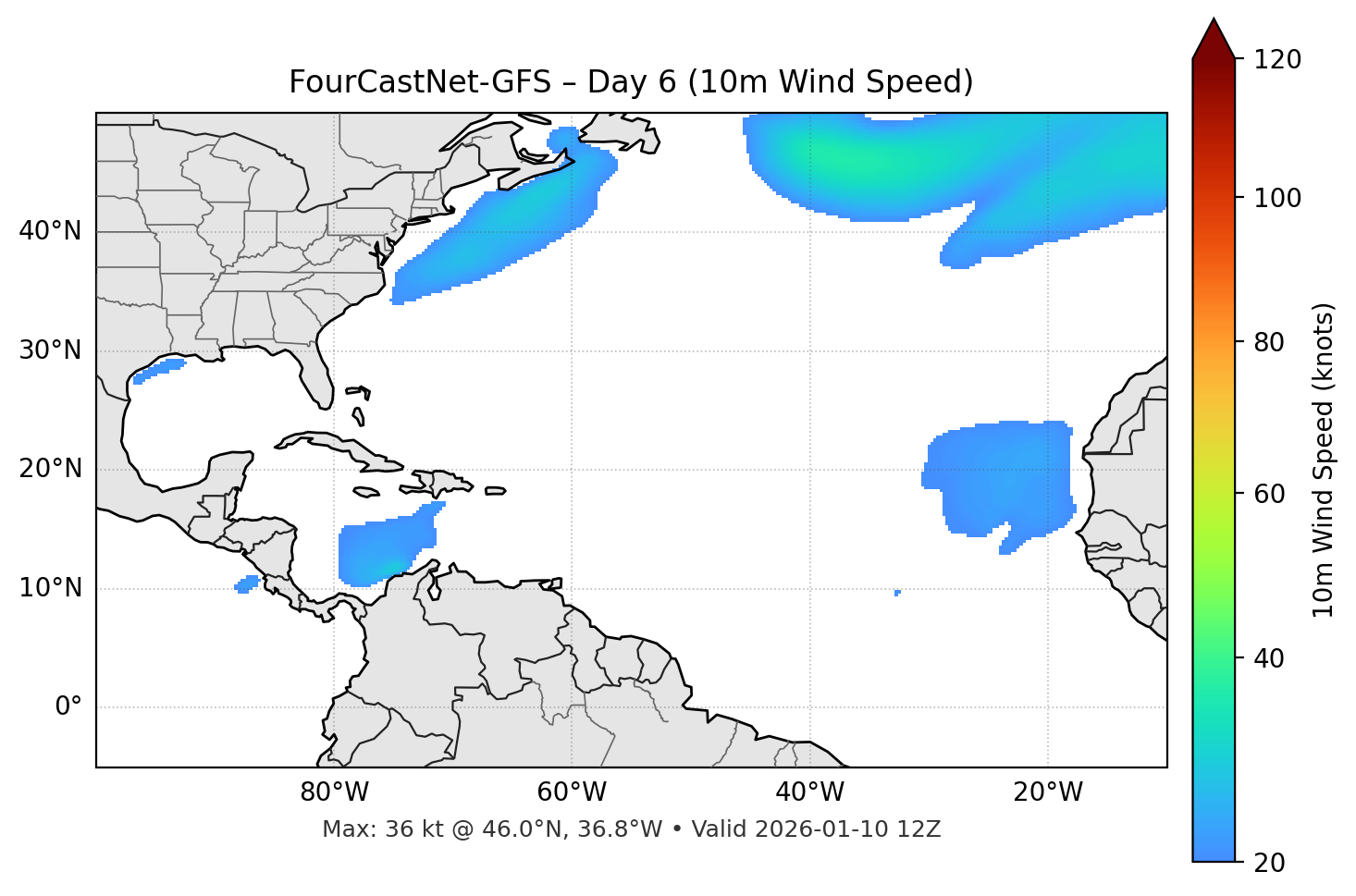 FourCastNet-GFS - Day 06