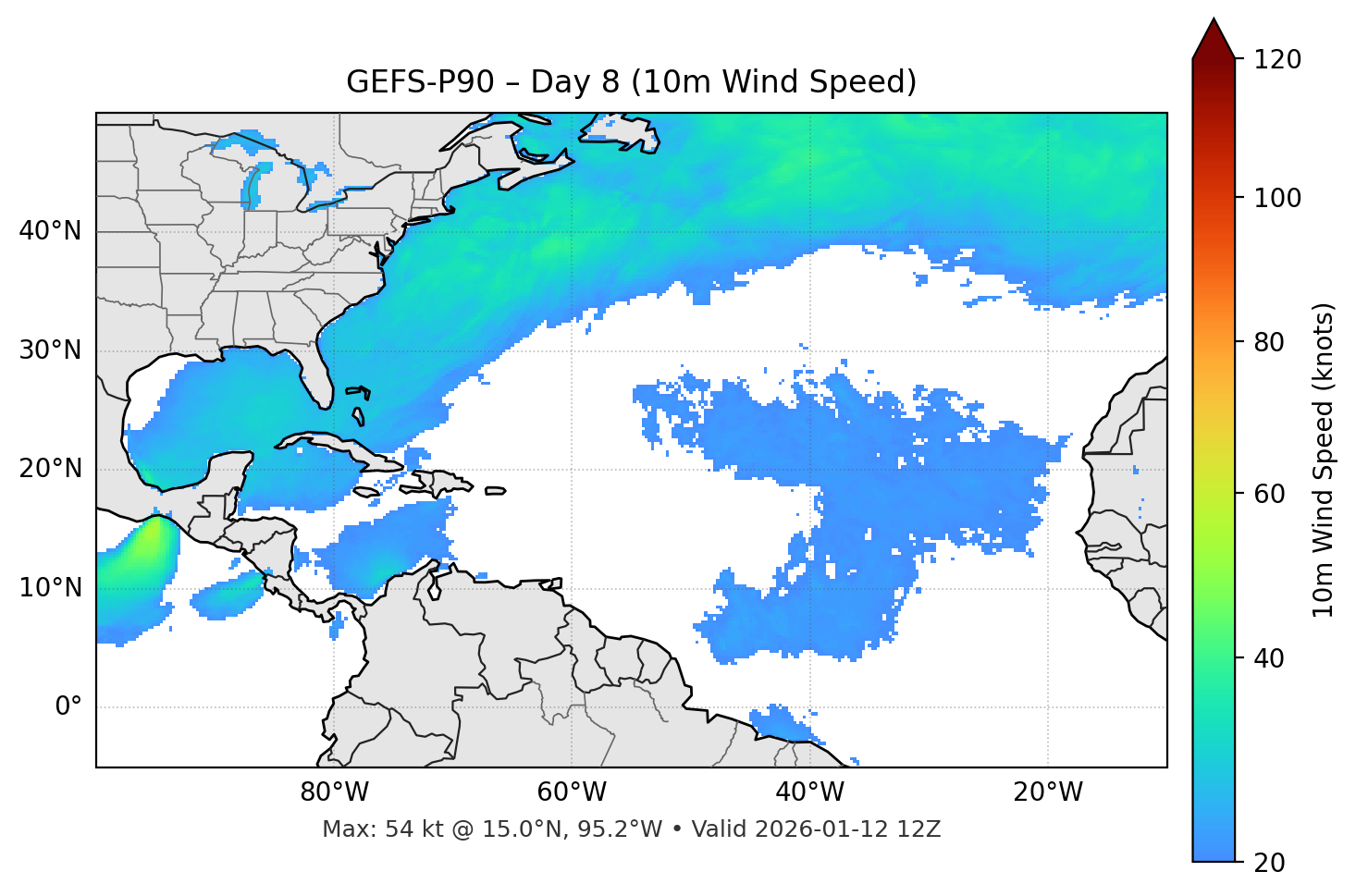 GEFS-P90 - Day 08