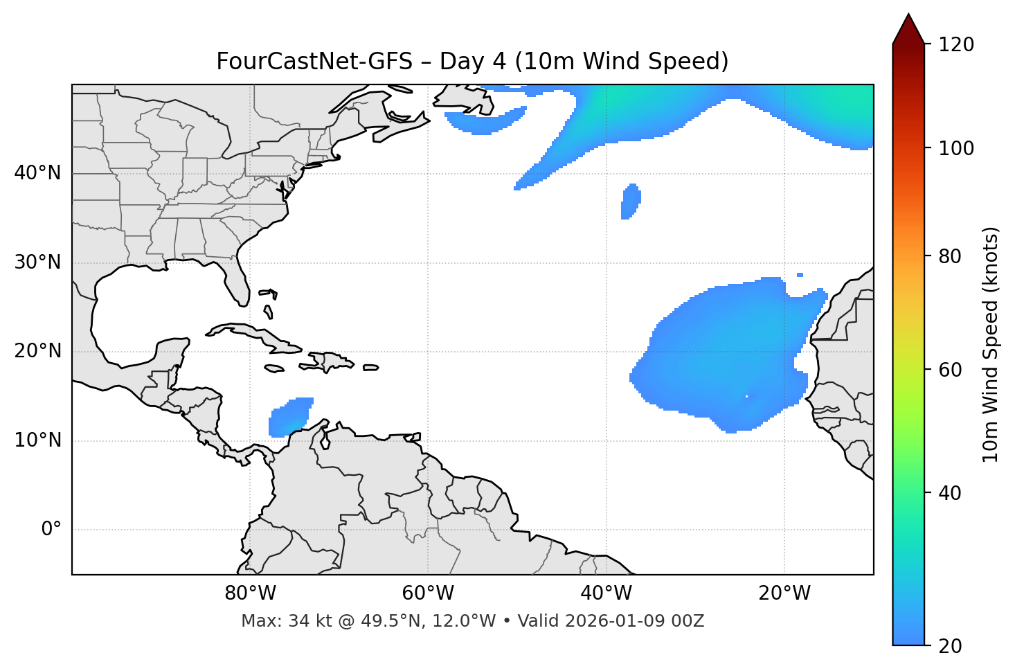 FourCastNet-GFS - Day 04