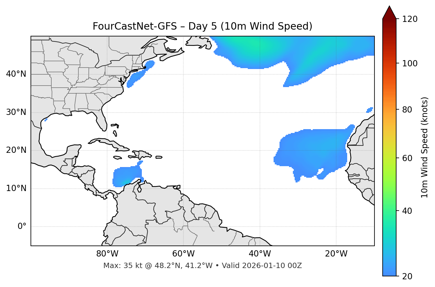 FourCastNet-GFS - Day 05