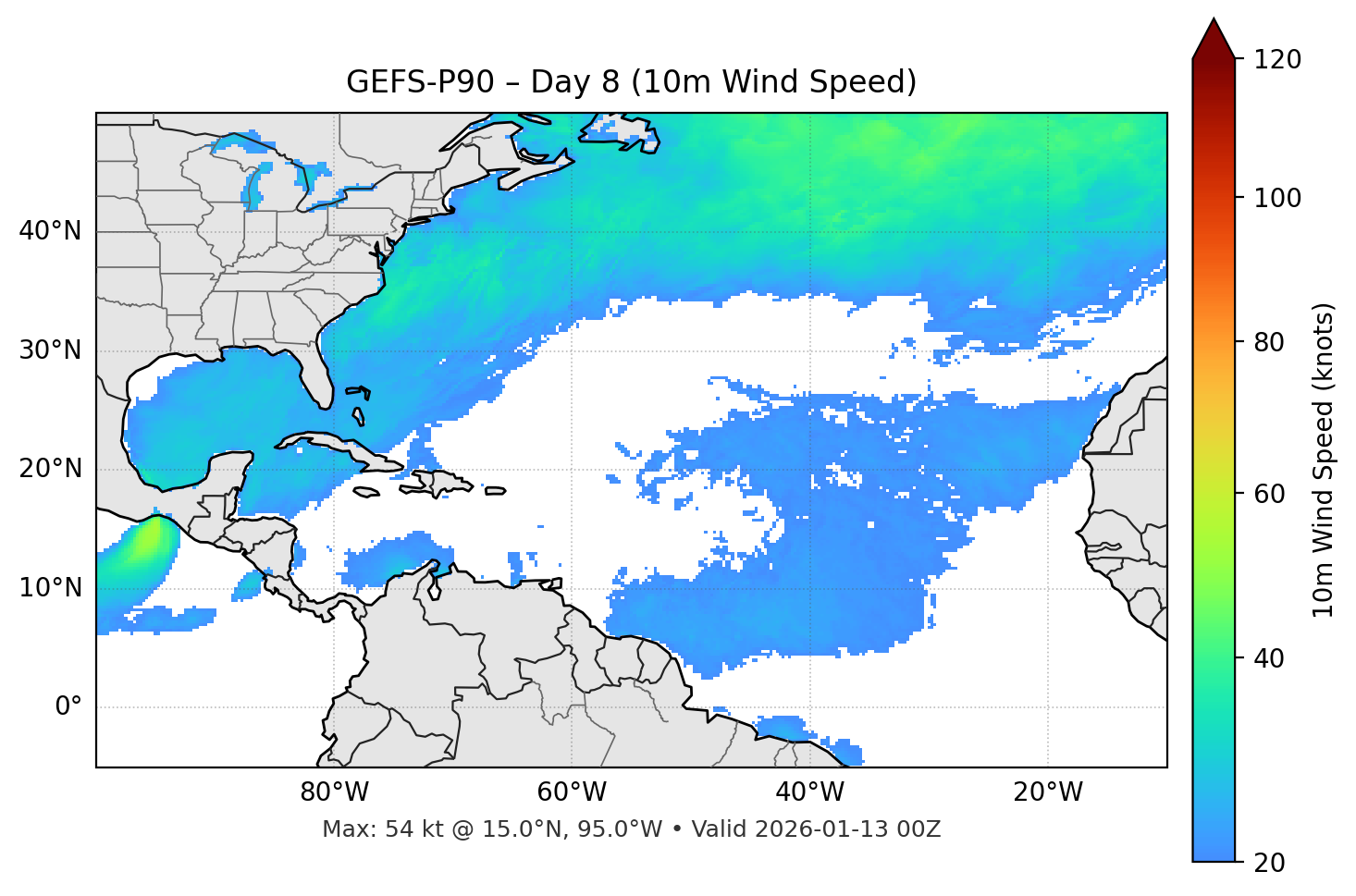 GEFS-P90 - Day 08