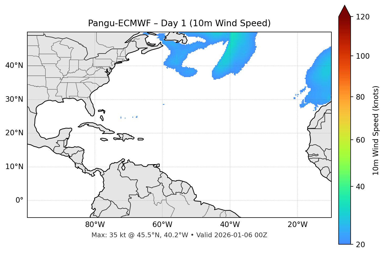 Pangu-ECMWF - Day 01