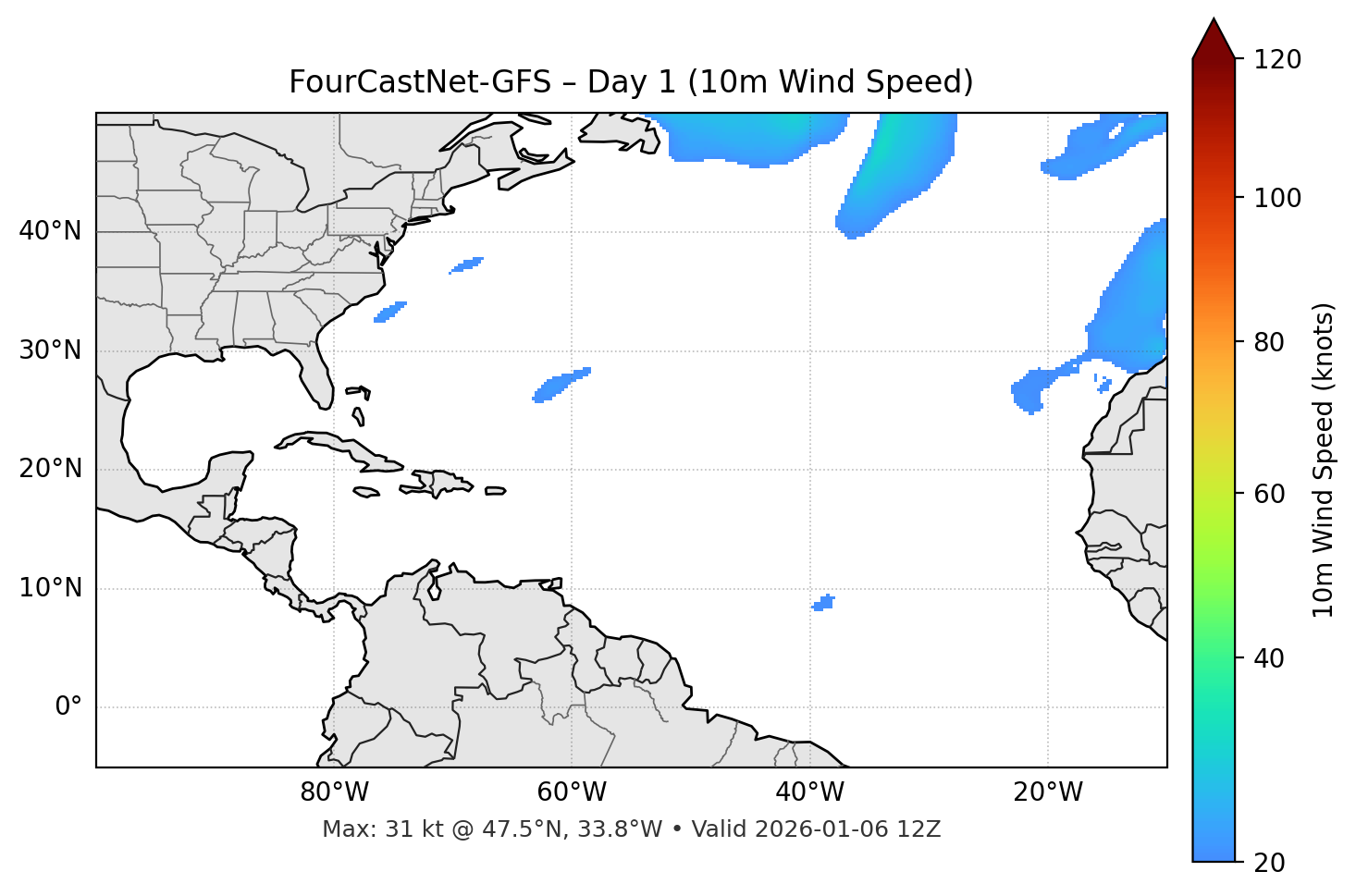 FourCastNet-GFS - Day 01