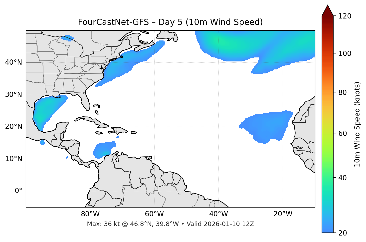 FourCastNet-GFS - Day 05