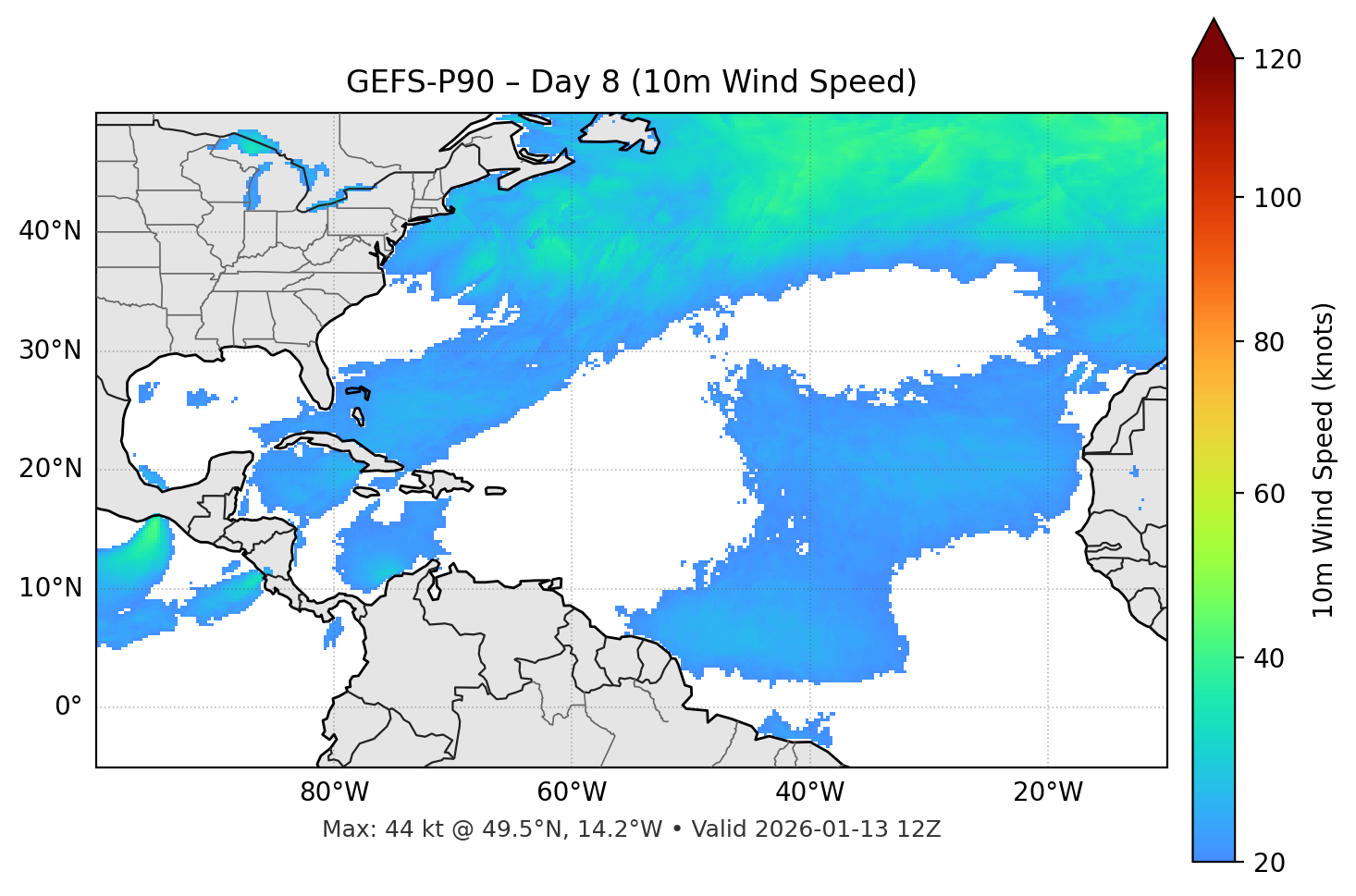 GEFS-P90 - Day 08
