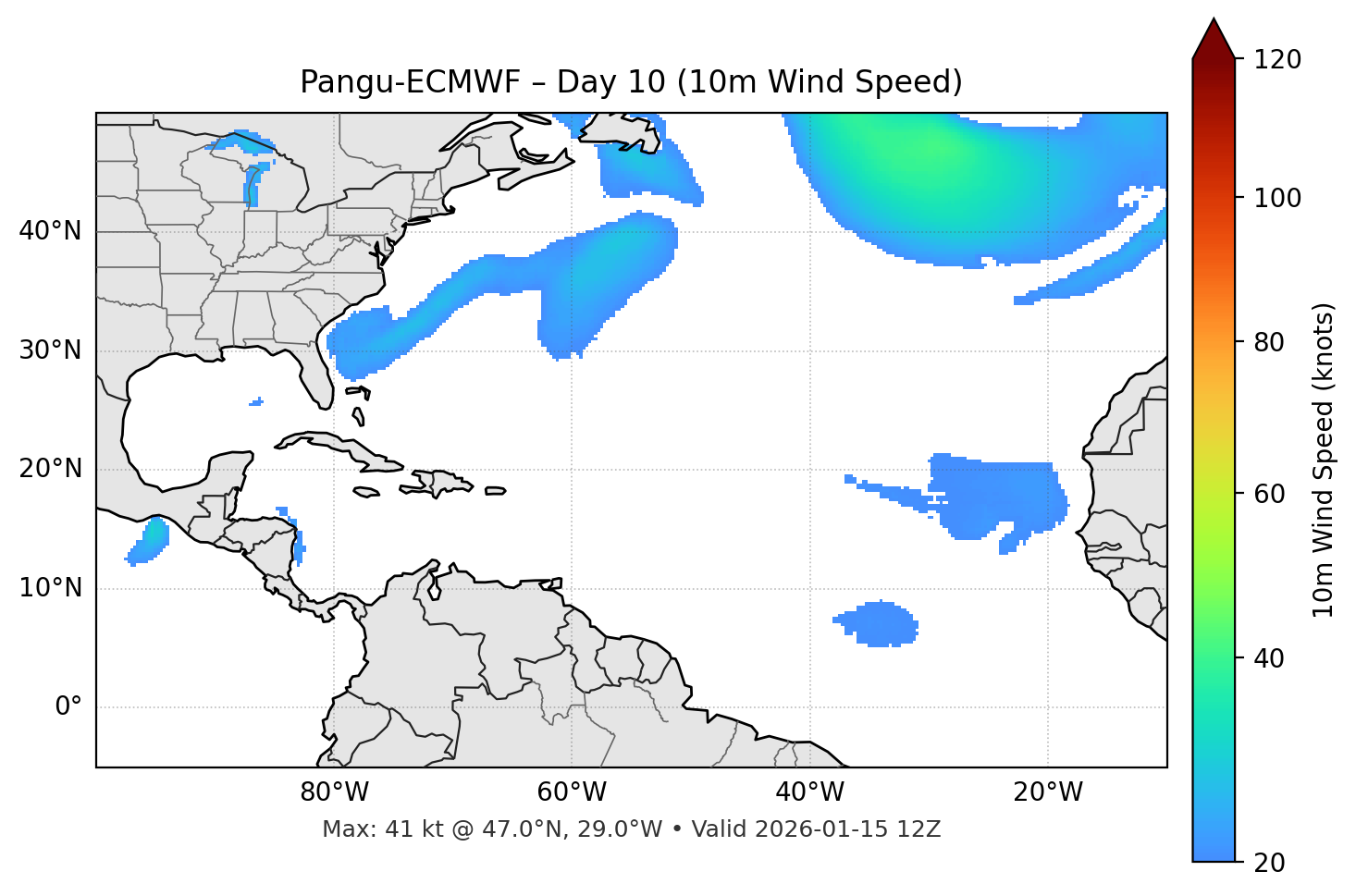 Pangu-ECMWF - Day 10