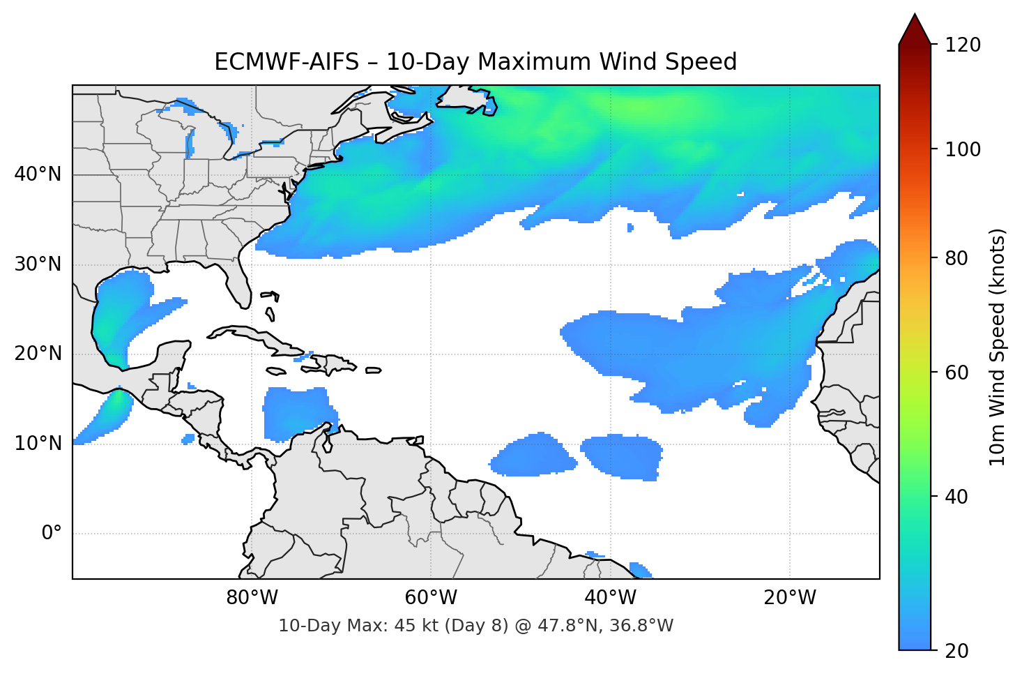 ECMWF-AIFS 10-Day Max