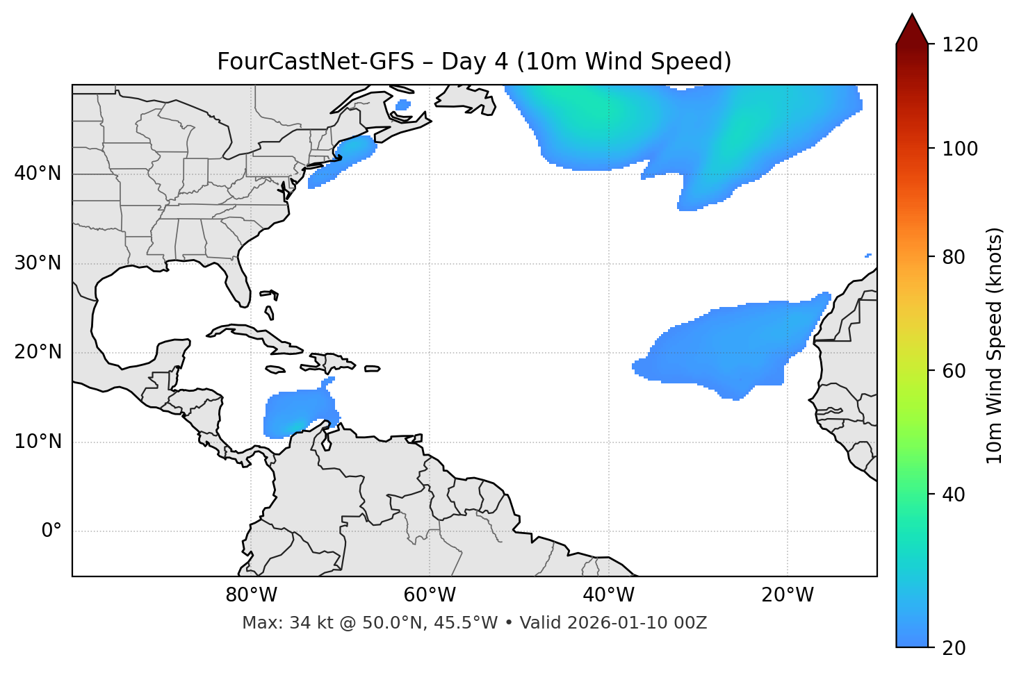 FourCastNet-GFS - Day 04