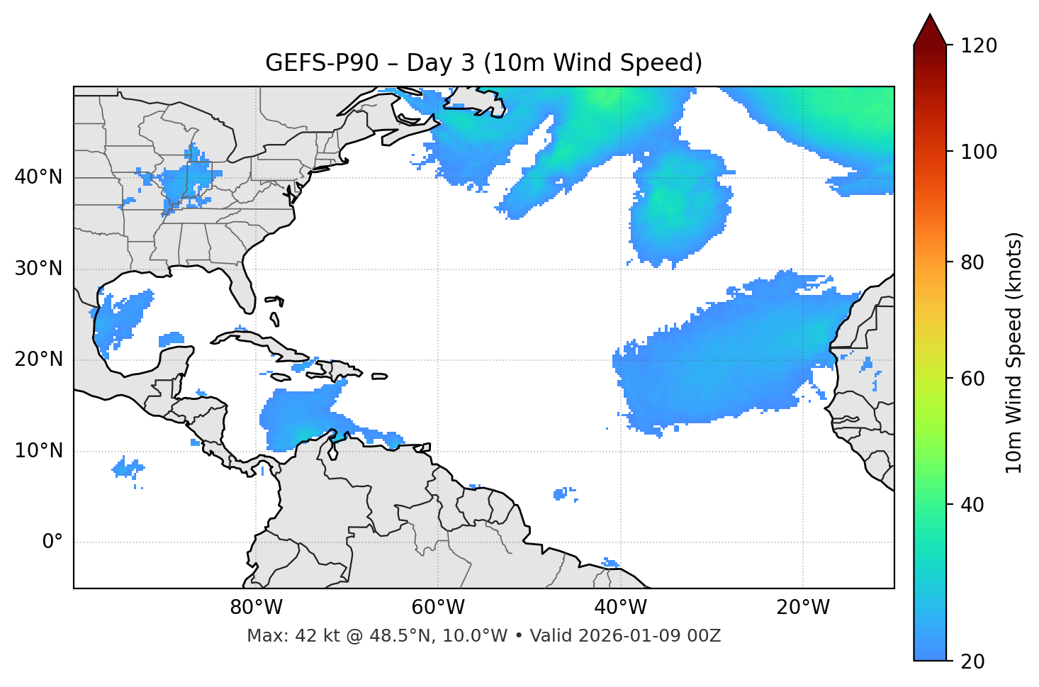 GEFS-P90 - Day 03