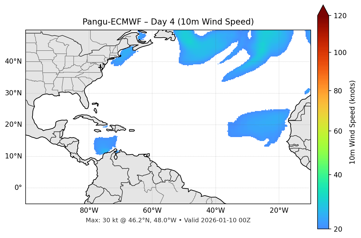 Pangu-ECMWF - Day 04