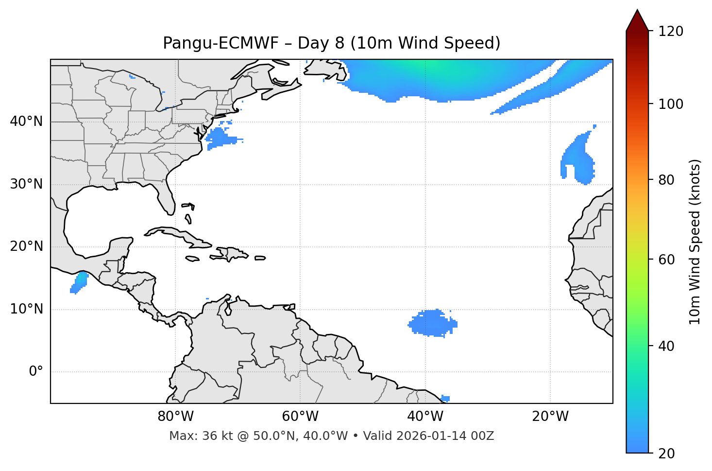 Pangu-ECMWF - Day 08